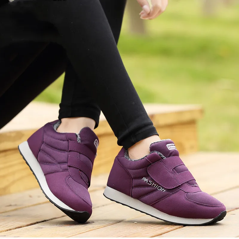 

Women Vulcanized Shoes Ladies Casual Shoes Woman Flats Mesh Women Sneakers High Quality Autumn Outdoor Walking Shoes Winter Warm