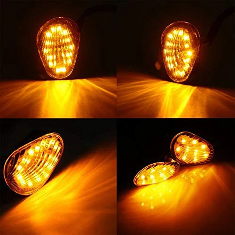 Светодиодный указатель поворота для Yamaha YZF R1 R3 R6 R6S FZ6 FZ1 FZ Fazer FZ6R FZ07 FZ8 FZ09 TMAX 2 шт. |