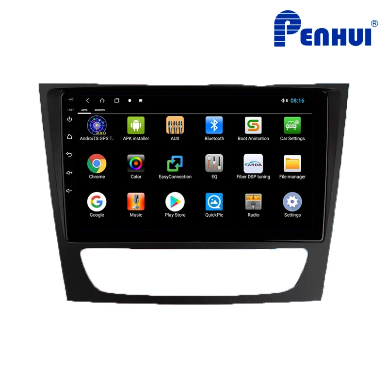 Автомобильный DVD-плеер для Mercedes Benz E Class W211 CLS 2002- 2008 Android автомобильное радио
