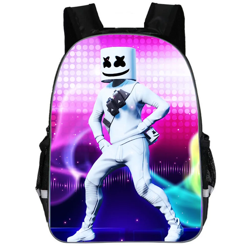 School bag DJ Marshmallow сумка Школьный рюкзак для подростков Marshmellow рюкзак детские школьные сумки ортопедические рюкзаки - Цвет: School bag