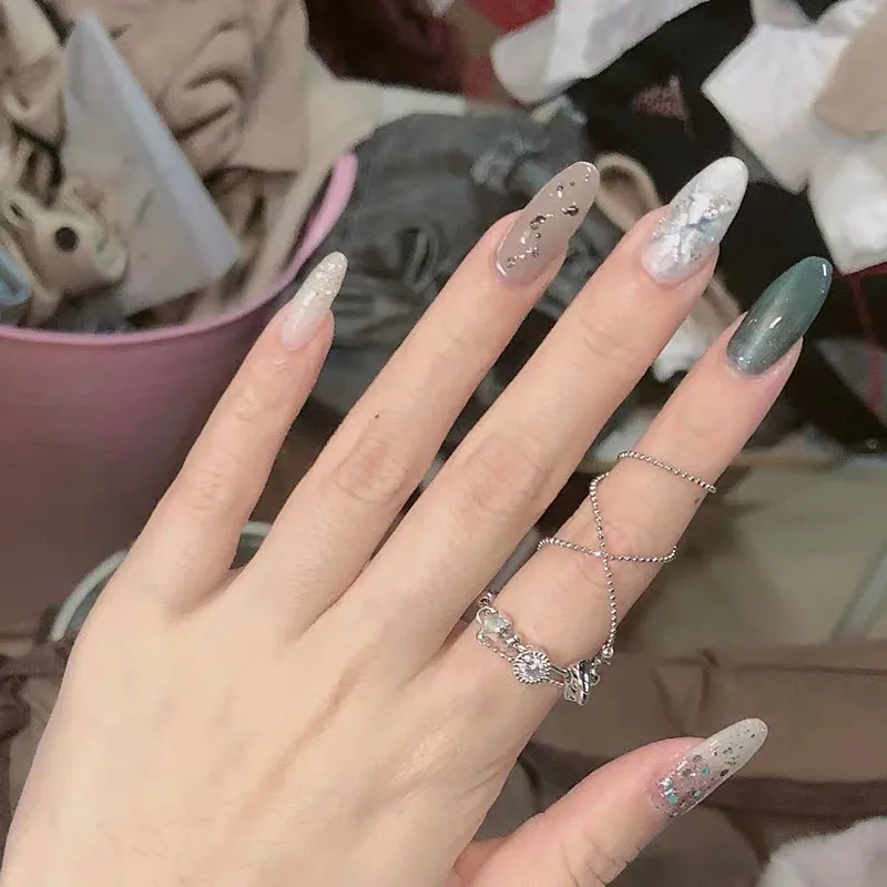 Женские кольца с кисточками открытые в стиле панк крестом Корейском для