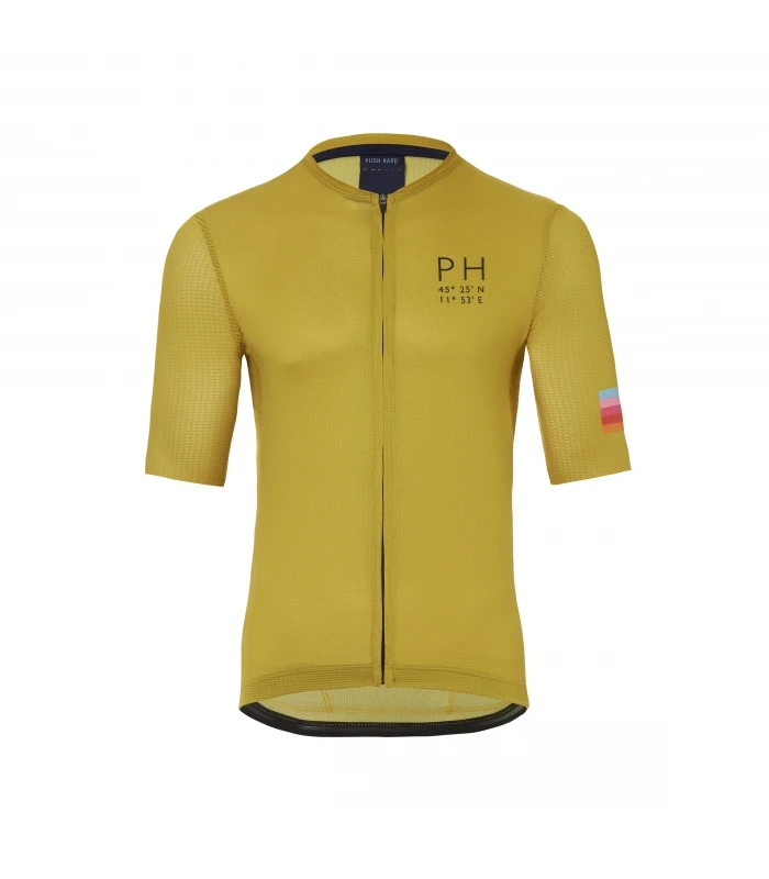 Желтая велосипедная майка с коротким рукавом Ride better Новинка лета 2019|Майки для