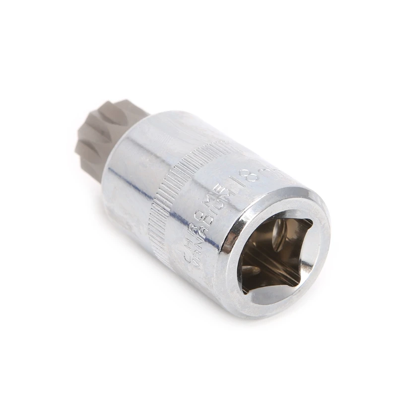 

10Pcs Triple Square 12 Point MM Spline Bit Drive Socket Wrench Tamper-Proof