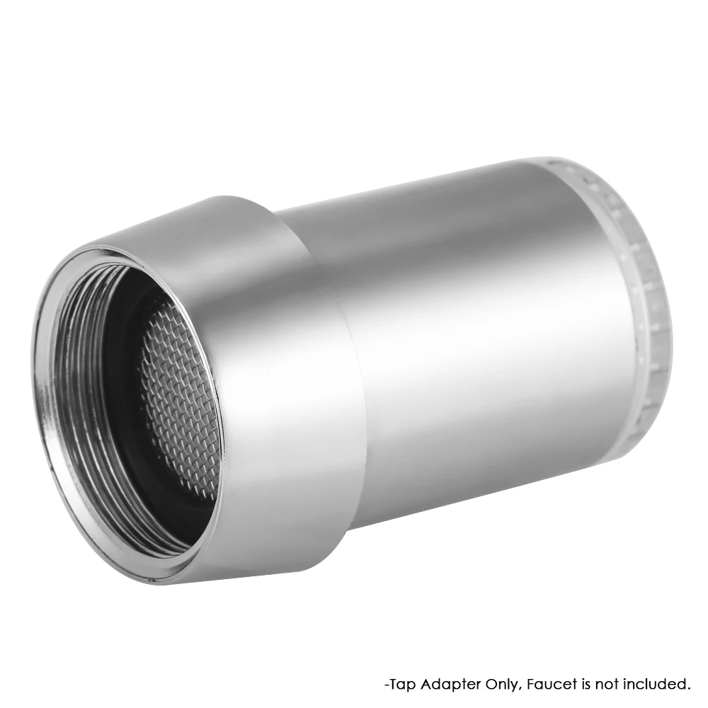 Горячая ванная комната СВЕТОДИОДНАЯ Лампа кухонный кран адаптер Внутренняя