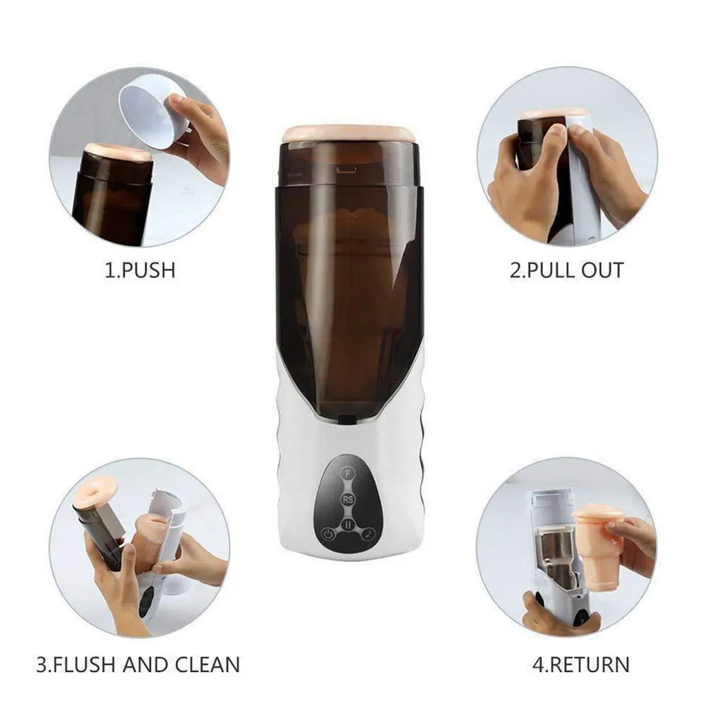 Нагревательный Мужской Полностью Автоматический мастурбатор электрический