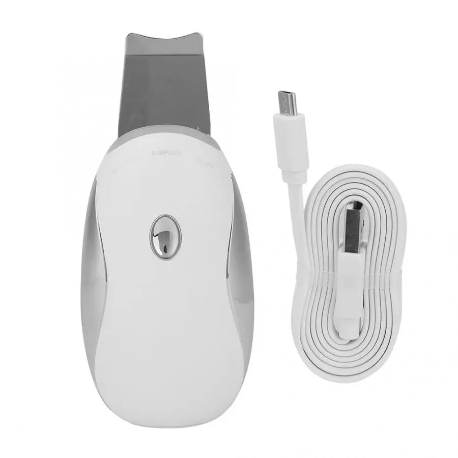 Ультразвуковая микродермабразия Ион импорт уход за кожей лица Лифт светодиодный