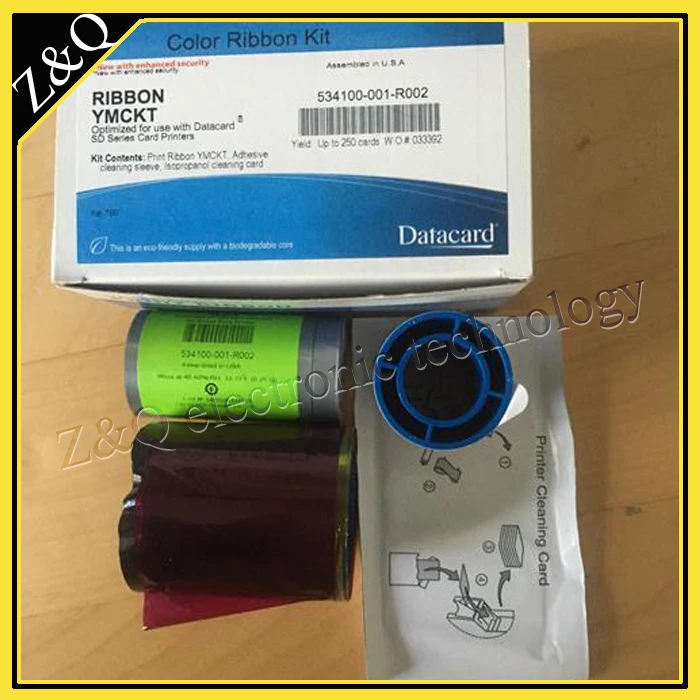 Datacard 534100-001-R002 ленточная работа на принтере версии aisa Datacard SD160
