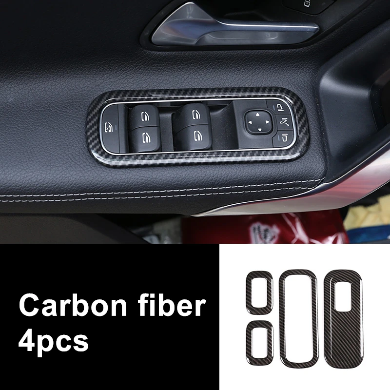 Переключатель Окна Накладка наклейки для Mercedes-Benz A-class W177 A180 A200 2019 отделка кнопки