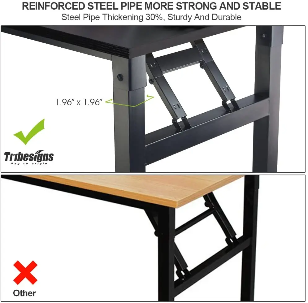 Складной компьютерный стол ПК ноутбук письменная рабочая станция домашняя