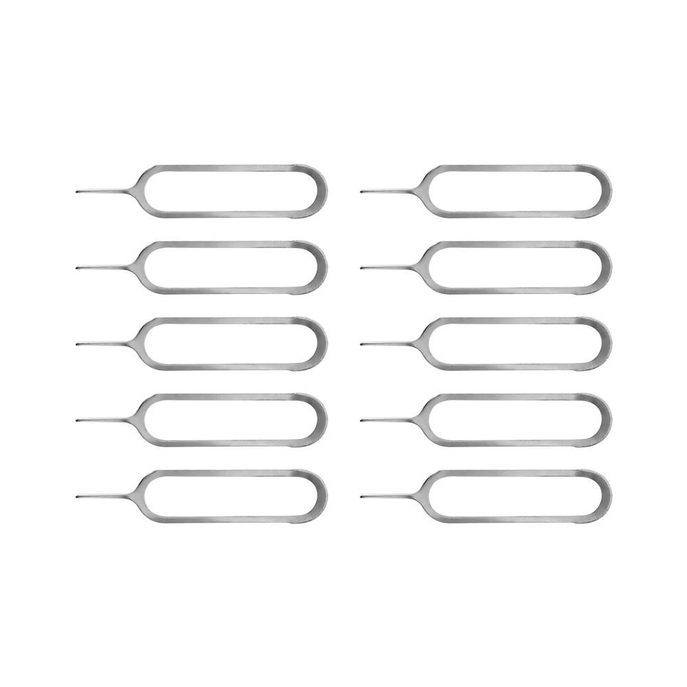 10 шт. инструмент для снятия Sim карты смартфона игла сменных деталей штифт