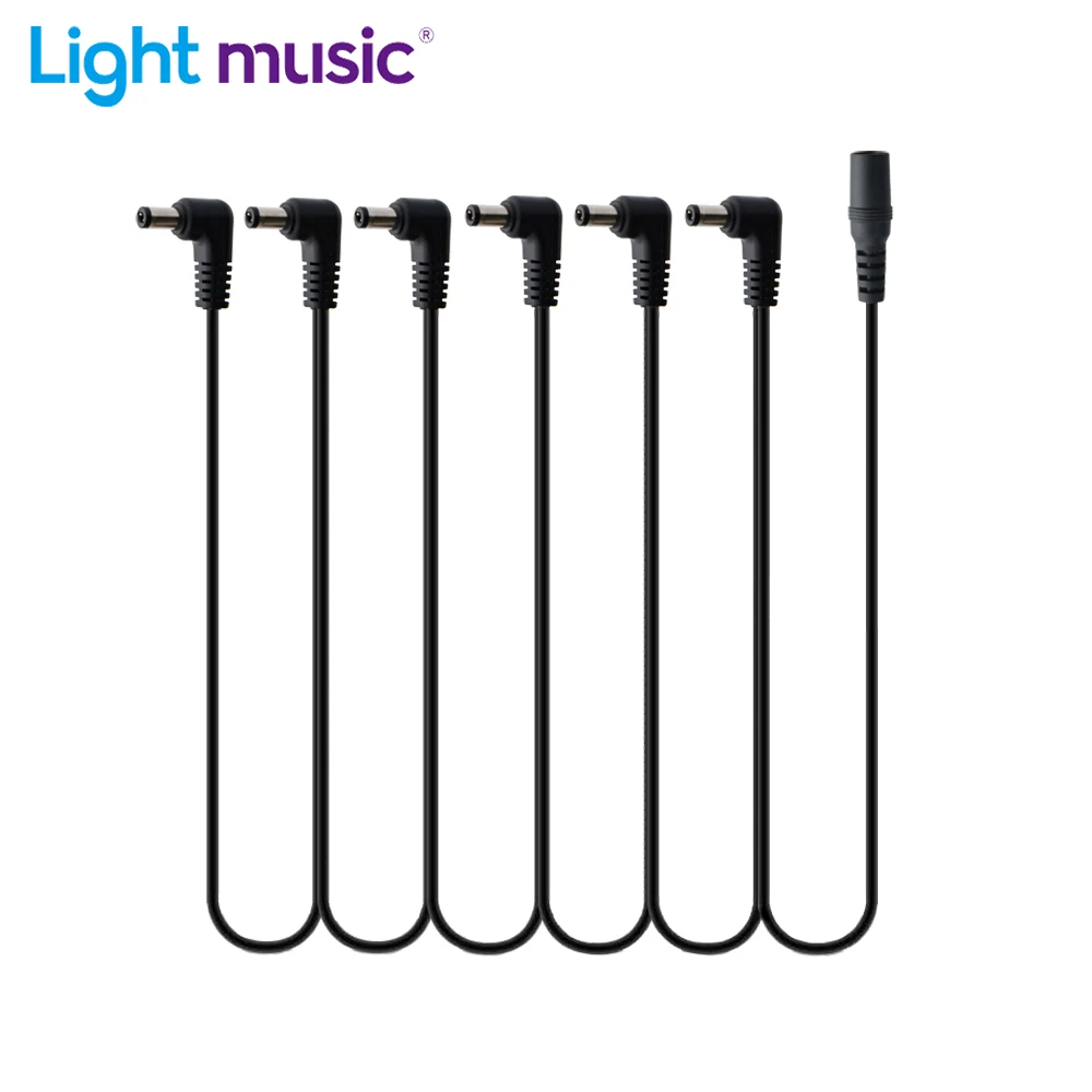 

Аксессуары для педали гитарных эффектов от 1 до 3, 4, 5, 6, 8 способов, кабель питания для адаптера 9 В постоянного тока, шнур питания, аксессуары д...