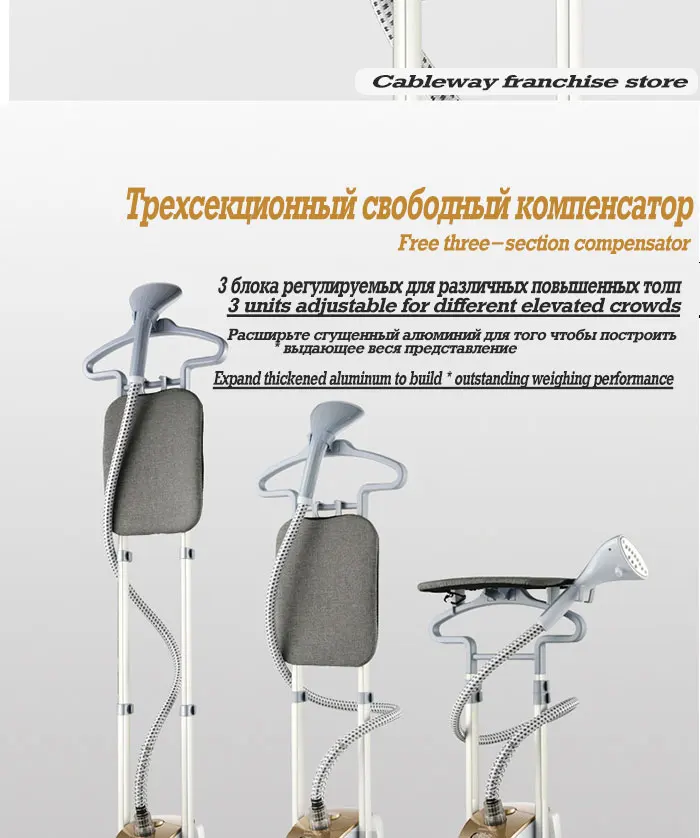 Бытовая электрическая гладильная машина двухполюсный отпариватель для одежды портативный ручной подвесной утюжок для одежды с паровой щеткой