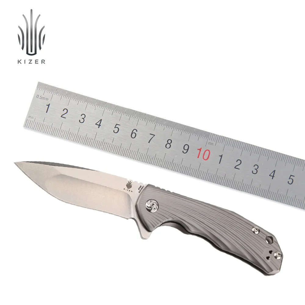 Kizer складной нож M390 стальной тактический Высокое качество инструменты для