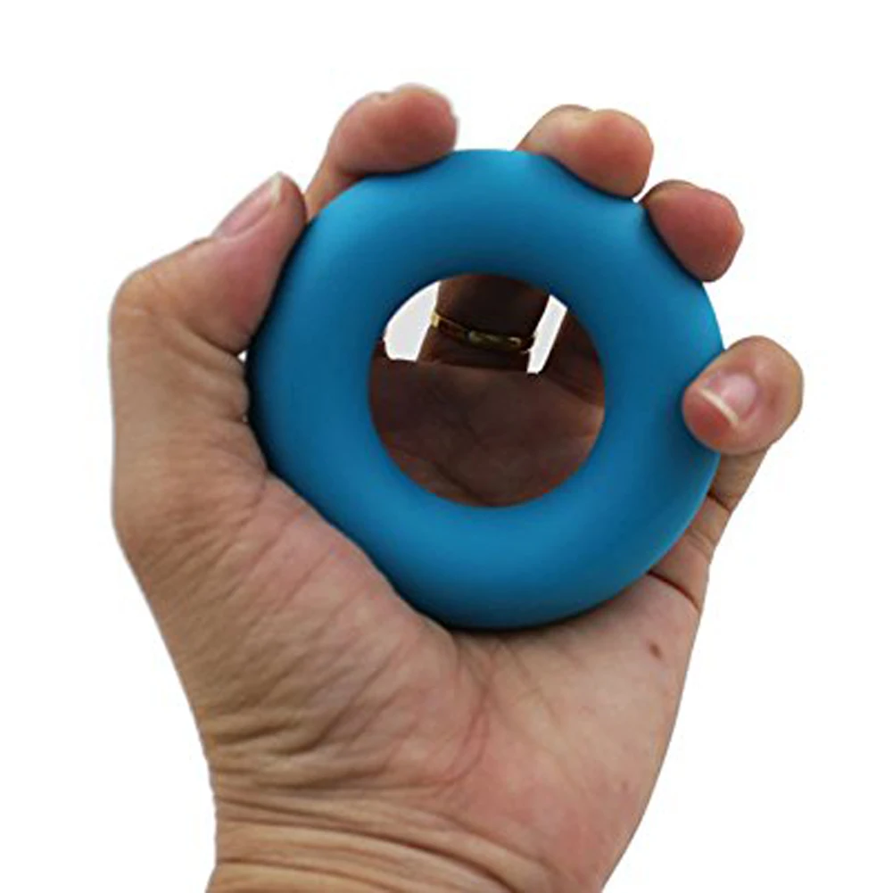 

Portable Silicone Training Ring Strength Hand Grip Muscle Power Exercise