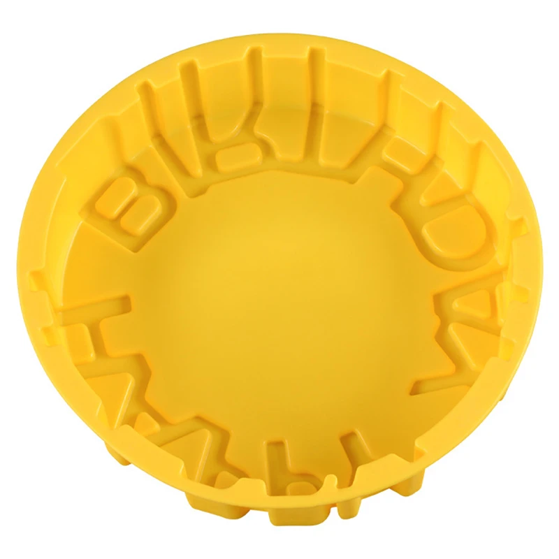

1pcs Round Silicone Cake Baking Mold Mousse Cake Decoration Tools DIY Baking Pan For Birthday Kitchen Bakeware Pastry Tool