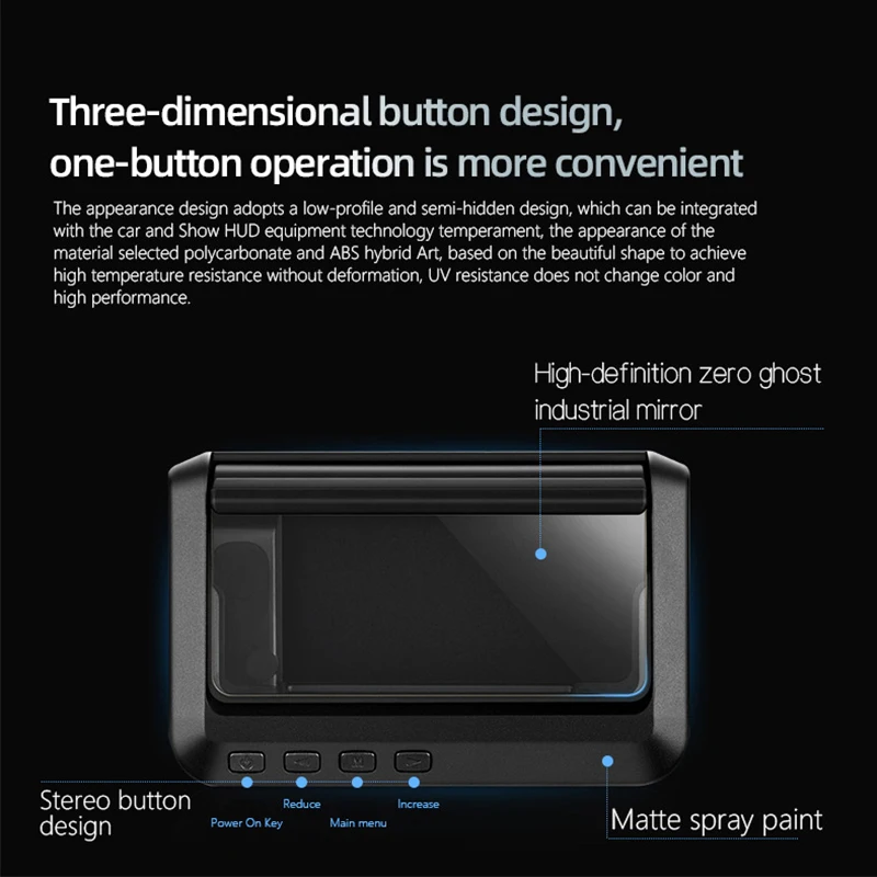 Проектор скорости автомобиля OBD HUD прибор для измерения с 6 дюймовым GPS