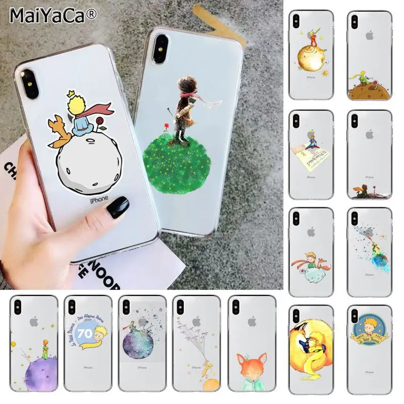 MaiYaCa мультфильм Король Маленький принц Космос земля чехол для телефона iphone SE 2020 11