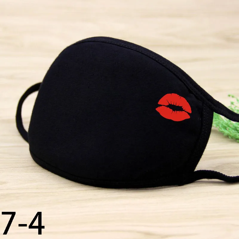1 шт. хлопковая маска для рта с мультяшным принтом|Маски вечеринки| |