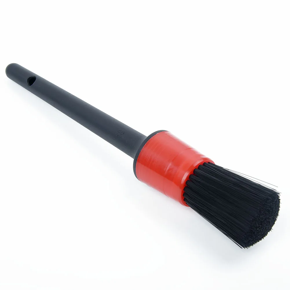 

Black Car Cleaning brushes Dry Wet Rim Scrub Set Supplies Tool Washing 5Pcs