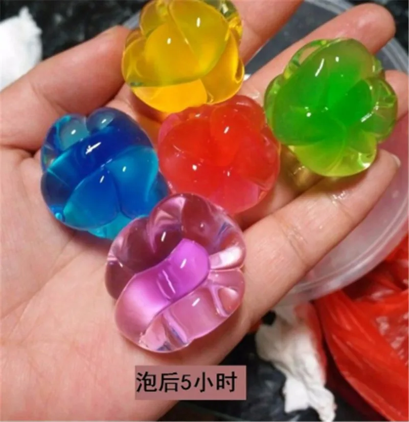 30 шт. большие горшечные кристаллы разноцветные хрустальные бусины гелевые