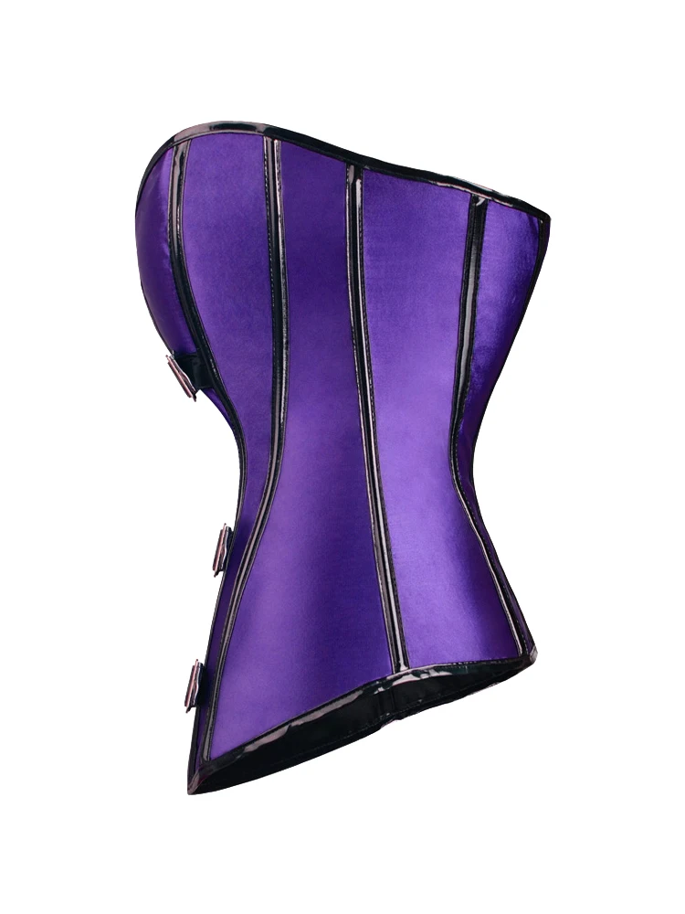 Корсет в стиле стимпанк Готическая Женская пикантная одежда пластмассовое