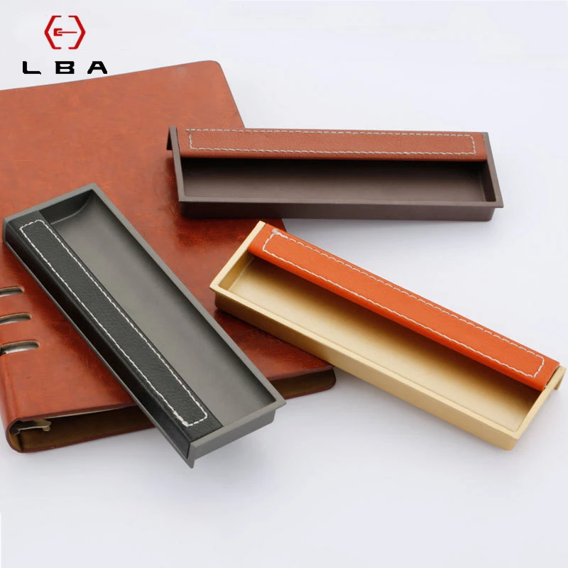 Современная Минималистичная кнопка для шкафа ручка простая Европейская