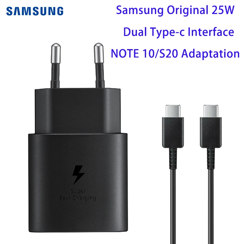 

Original Samsung EP-TA800 PD Super Fast Charger Travel Adapter For Samsung Galaxy S20 S20PLUS S20 Ultra Note10 A70s A71 A80 A90