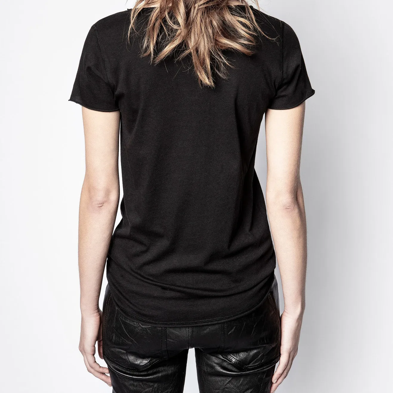 

Women T Shirt Short Sleeve Lady Letter Embroidery Casual Cotton U Collar Button Tee Female Loose Tops 2021 New Summer