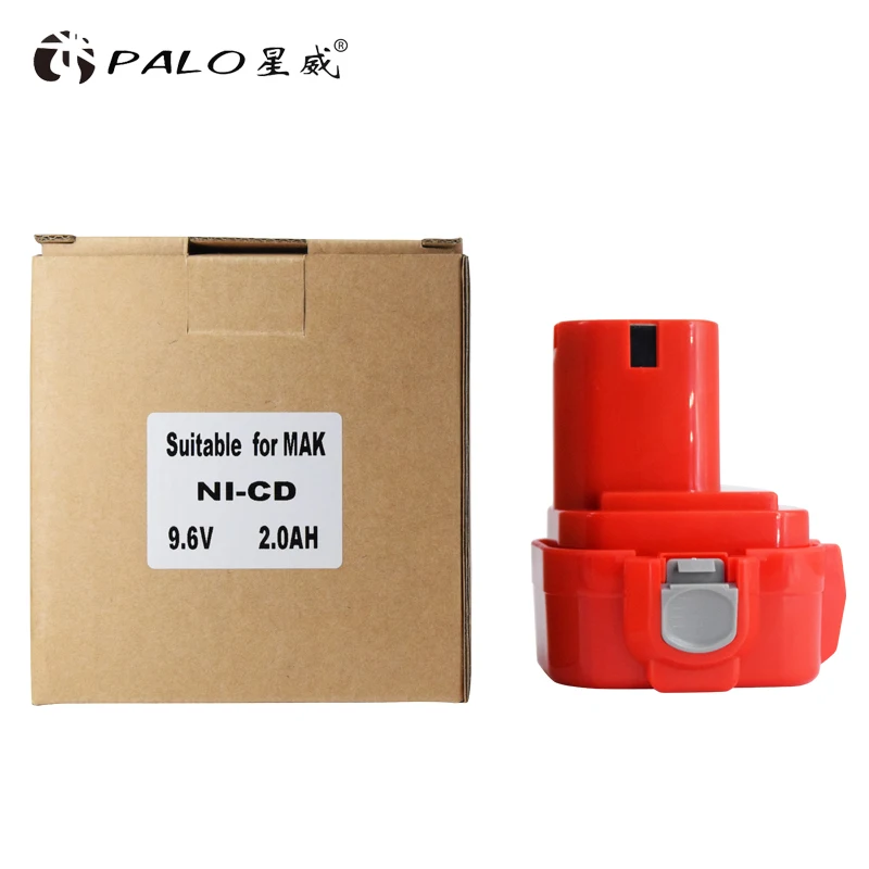 Аккумулятор для электроинструмента MAKITA 2000 мАч 9 6 в 2.0Ah Ni-cd 9120 9122 9133 9134 9135 9135A 6222D 6260D |