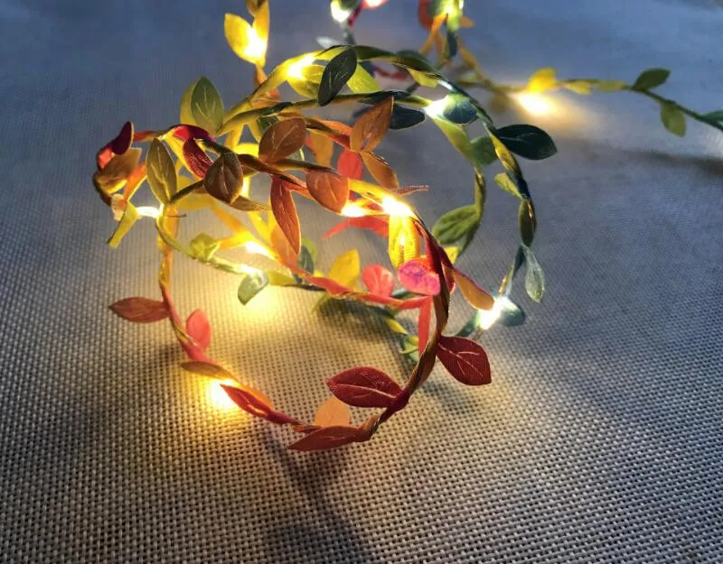 Светодиодная гирлянда с питанием от батарейки | Лампы и освещение