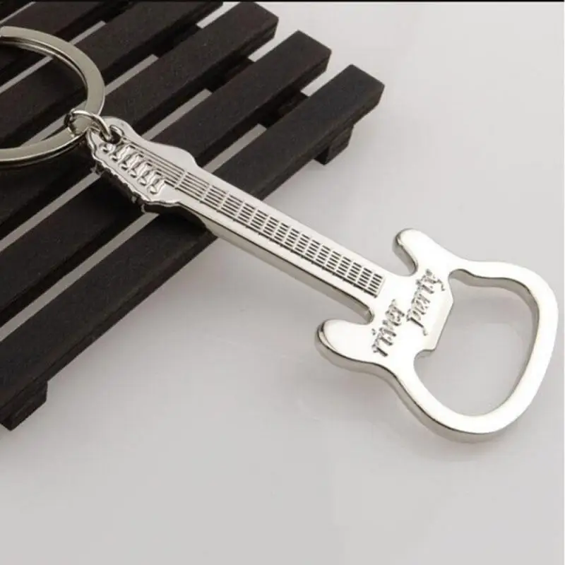 Beer Opener New Design Guitar Bottle Can Alloy Hangings Ring Keychain Tools Household Gifts | Дом и сад