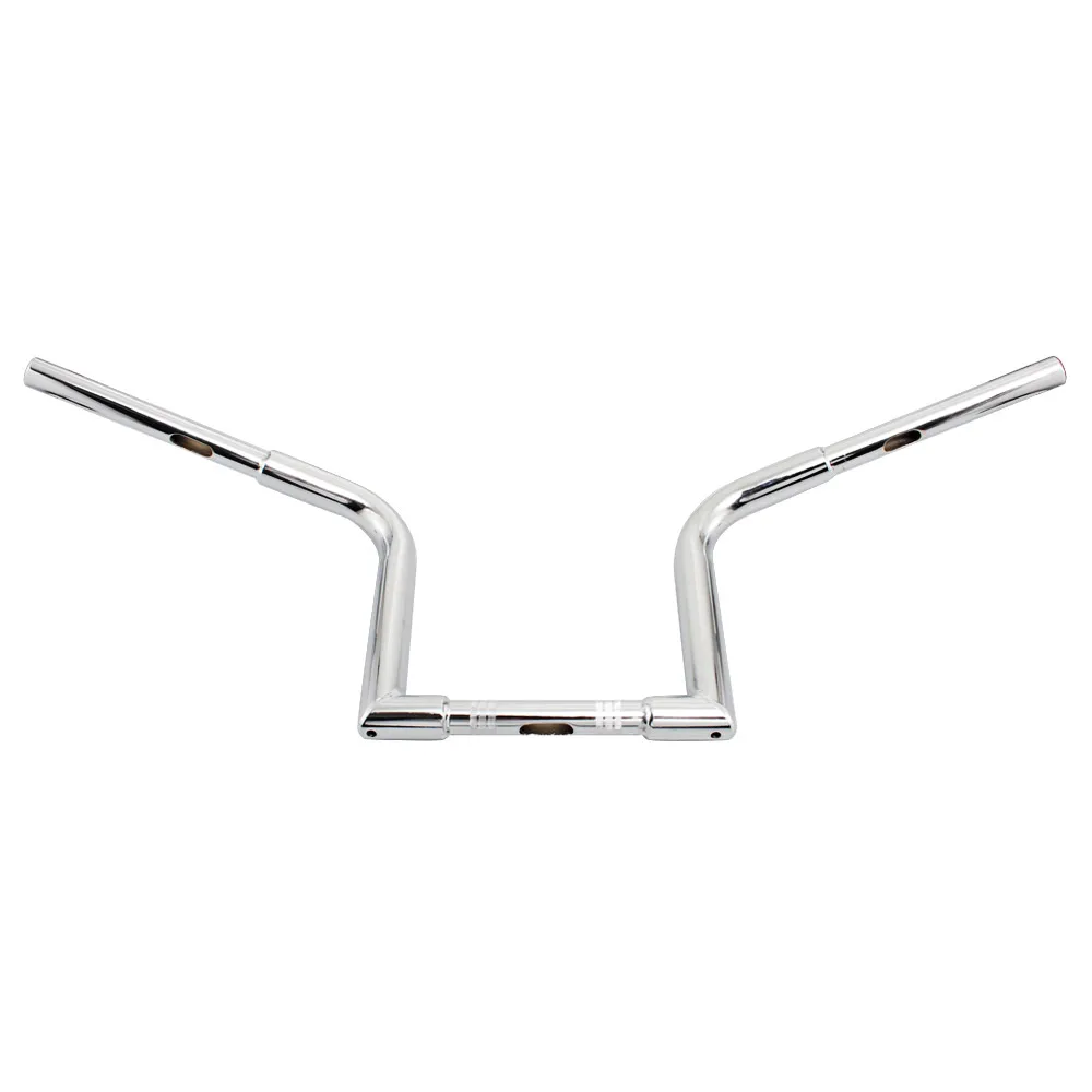 

10" Rise 25 mm Handlebars Stainless Steel Universal Drag Z Bars Handlebar For Harley V-ROD Dyna Sportster Softail Touring