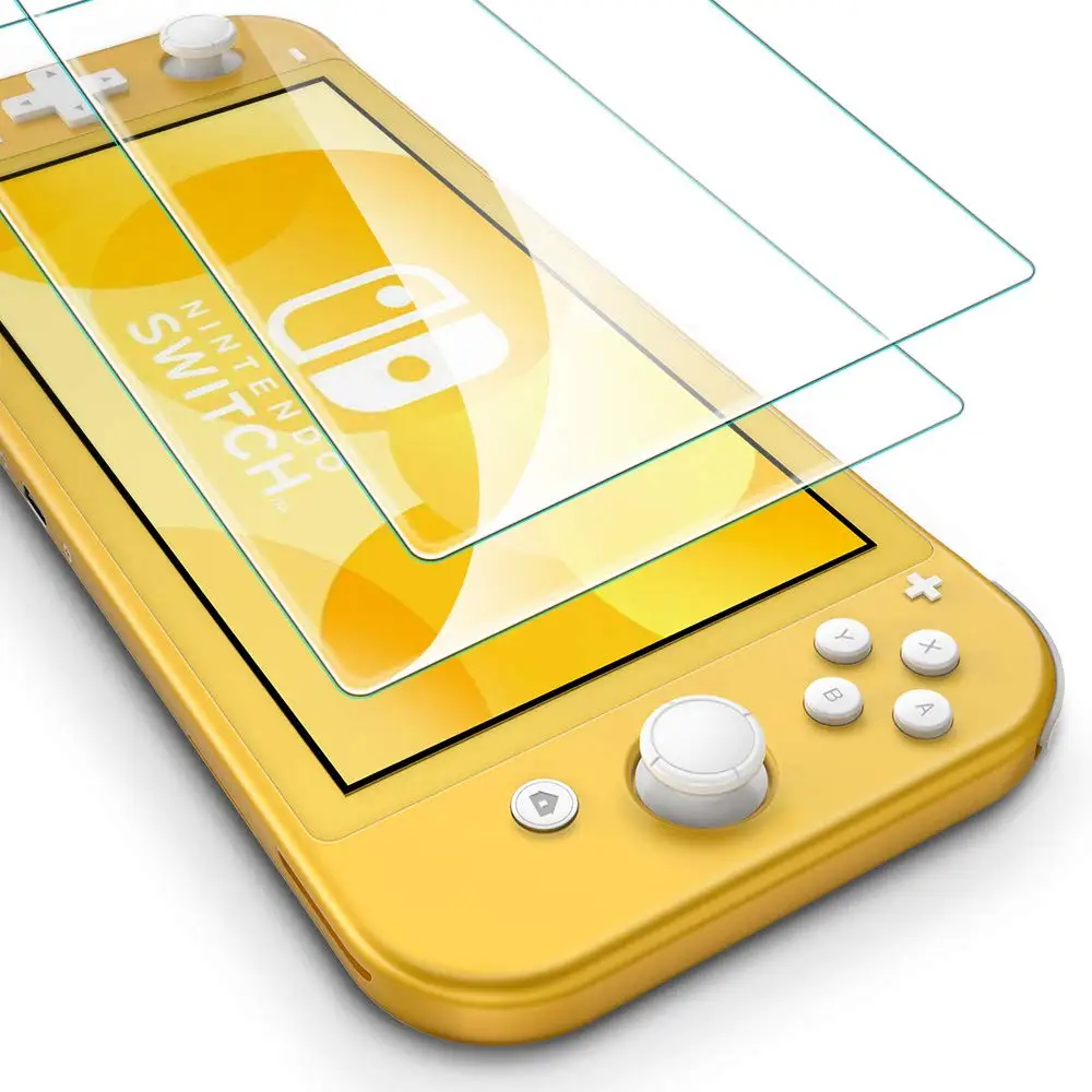 Nintendo Switch Lite консоли Экран протектор Закаленное защитный из стеклянной пленки с
