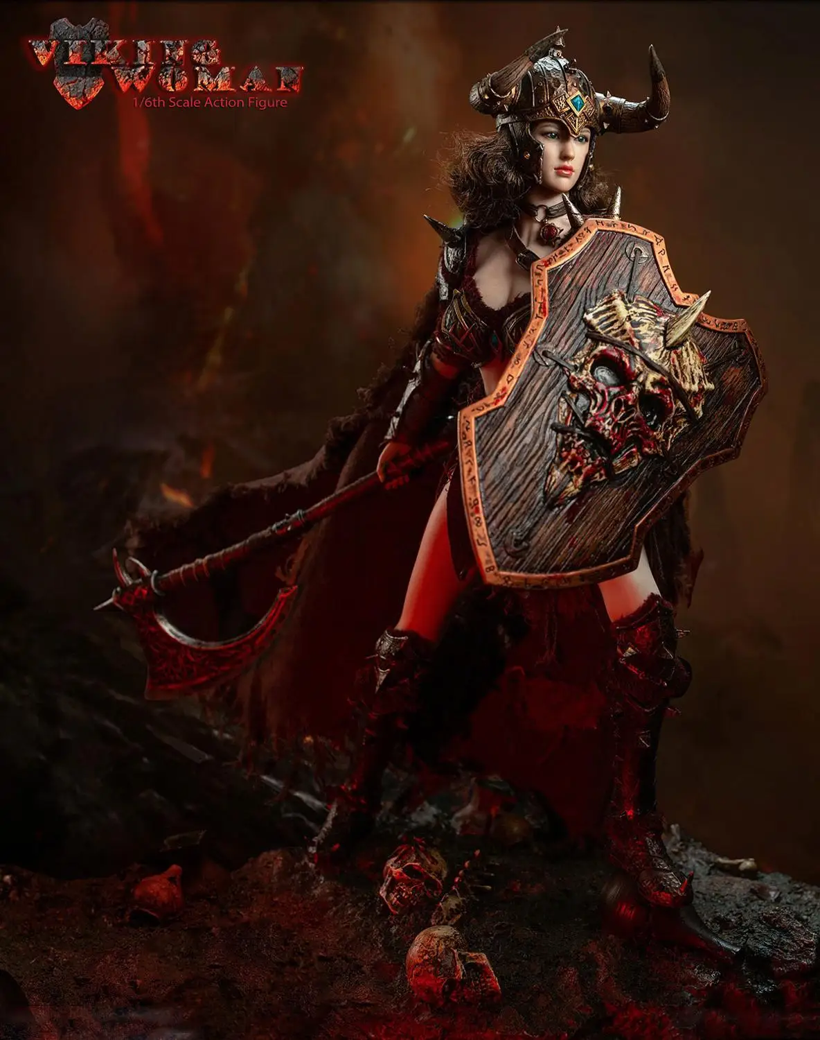 1/6 Scale Action Figure doll Viking Woman Metal Skeleton Seamless Body Female Pirate Model 12&quot Collectible Figures Plastic Toys | Игрушки