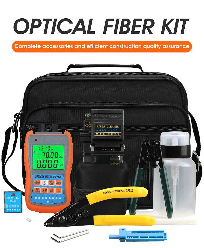 Мини-измеритель мощности оптического волокна FTTH набор инструментов для