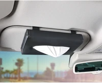 car tissue box leather sun visor tissue paper holders napkin sunshade storage boxes rack for car interior accessories