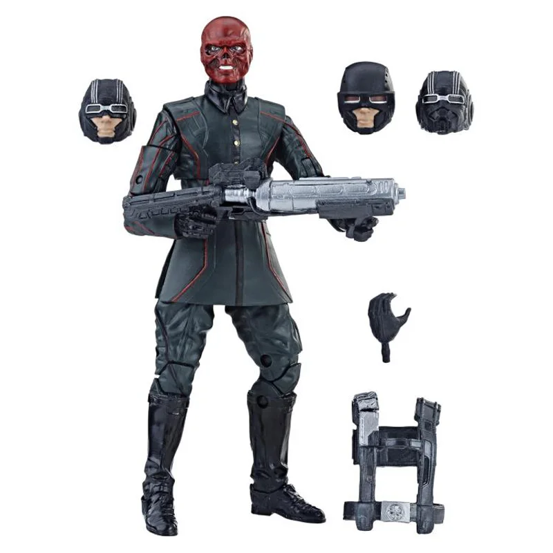 Marvel Legends 10th anniversary красный череп " фигурка студии первые десять лет Капитан Америка Коллекционная оригинальная