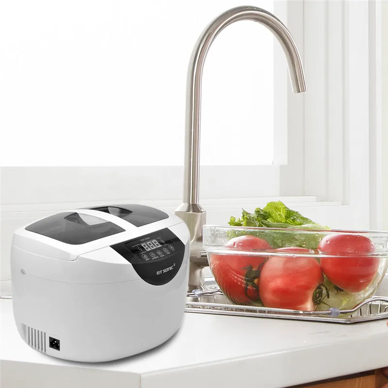 

2.5L Digital Ultrasonic Cleaner LED 5-speed Timing Adjustable Ultrasound Wave Washing Bath Cleaning Machine For Jewelry Watches