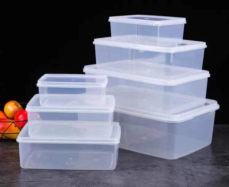 

1.61L/2.35L/3L/3.65L/2L Food Storage Containers Leakproof Containers Reusable Fresh box Food Storage box Fresh box