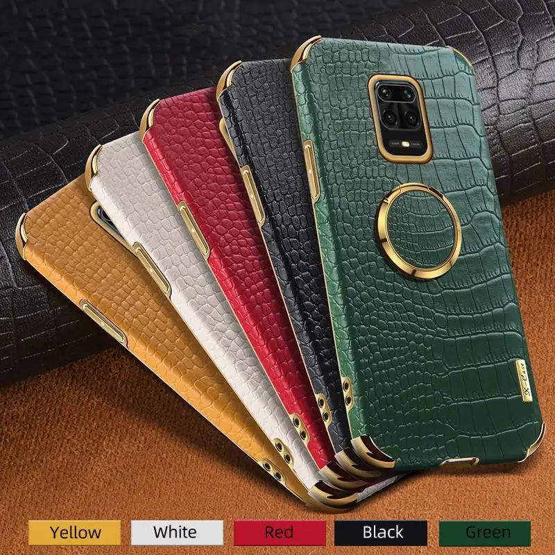 For Xiaomi Redmi Note 8 9 Pro Case For Redmi 9 9a 9c 10x K20 K30 K40 Pro Cover Pu Leather Ring Soft Cover For Mi 10 11 Pro Case