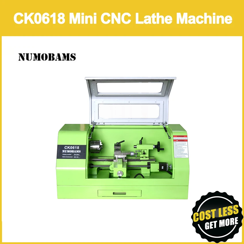 NUMOBAMS Mach3 контроль CK0618 Мини DIY & Образование CNC токарный станок | Инструменты