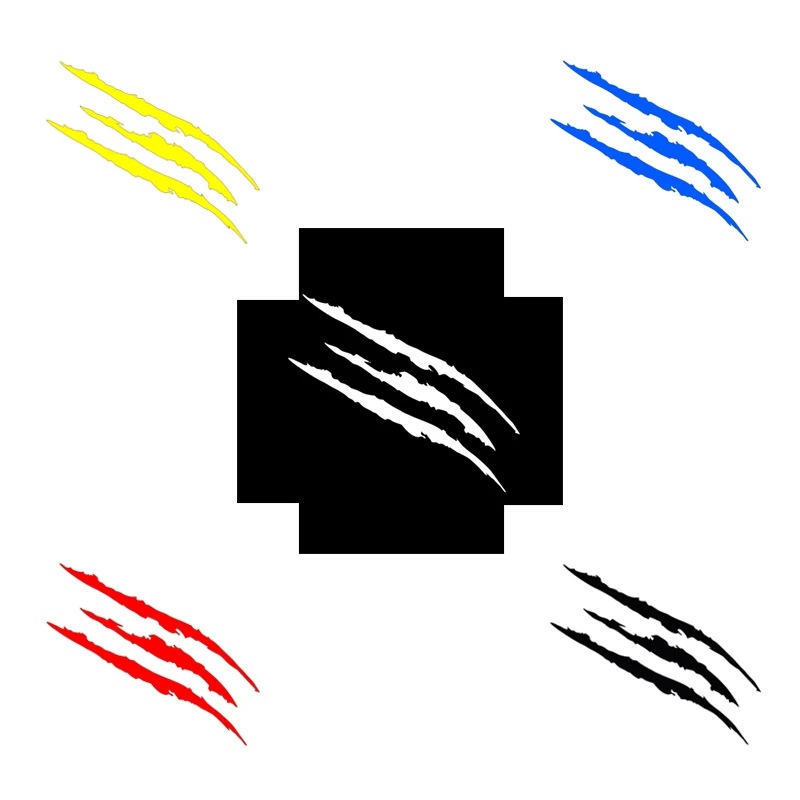 

Car Sticker Reflective Monster Scratch Stripe Claw Marks Auto Headlight Decoration Vinyl Funny Decal Parts Outdoor 40cmx12cm 1pc