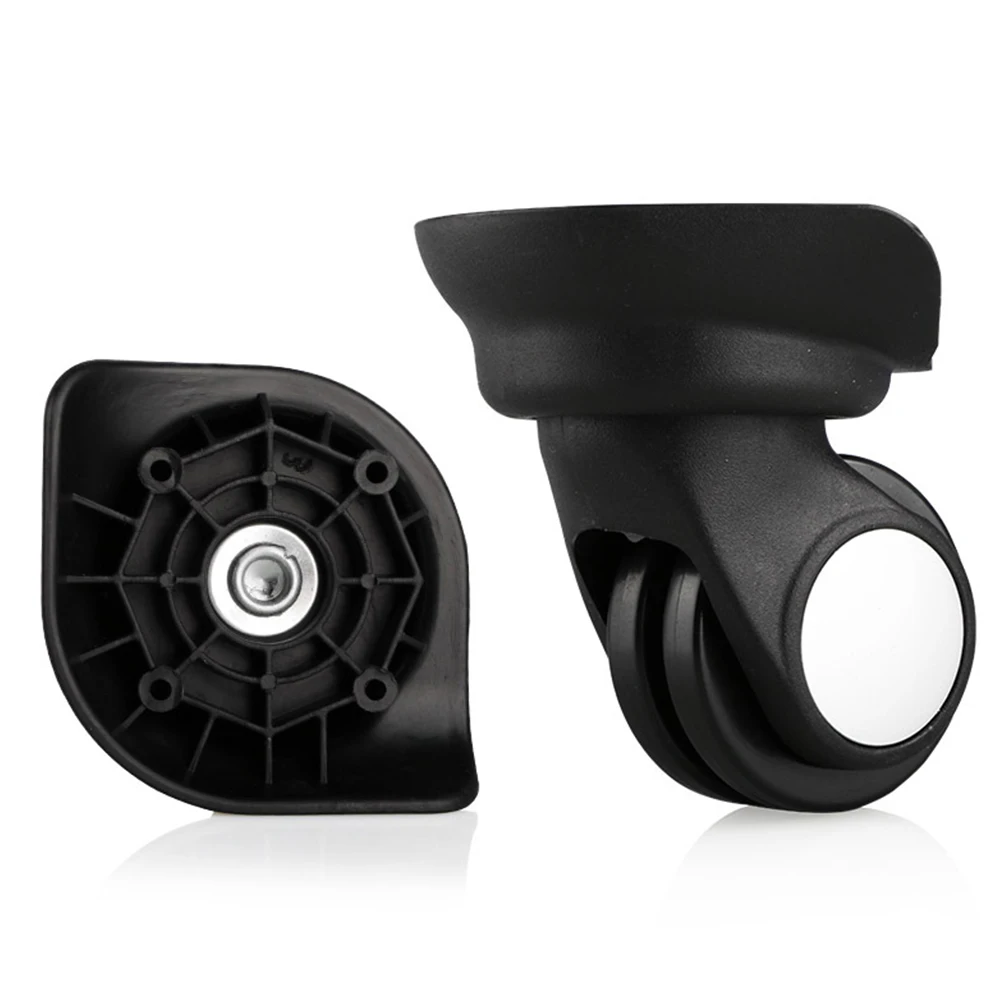 1pair Luggage Wheel Flexible Accessories Wear Resistant PVC 360 Rotating Sliding Repair Caster Durable Replacement Mute Suitcase | Багаж и