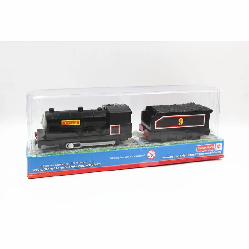 

Original Thomas and Friends Donald Plastic Electric Train Set Children's Toys for Kids Holiday Gifts Boys toys