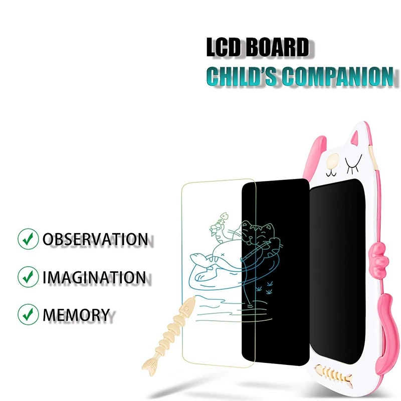 ЖК-доска для рисования От 3 до 7 лет подарки девочек доска письма и обучения