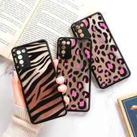 case for huawei p30 pro case hard pc for huawe p30 p40 pro lite honor 10i 8x 10 50 9a leopard lens protection fashion cover