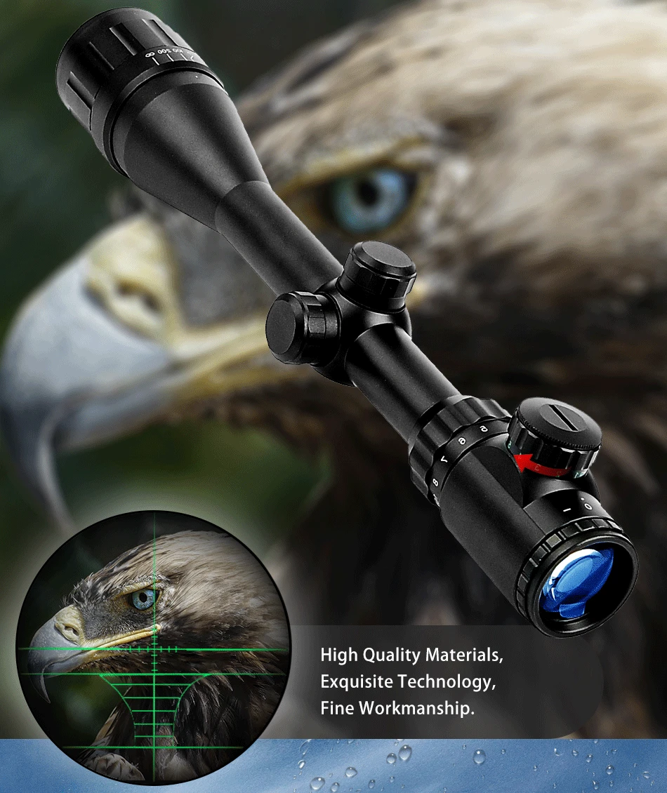 B BESTSIGHT 4-16X40 AOE оптика Riflescope красный и зеленый свет прицел снайперской винтовки снаряжение для охоты прицелы страйкбол винтовка