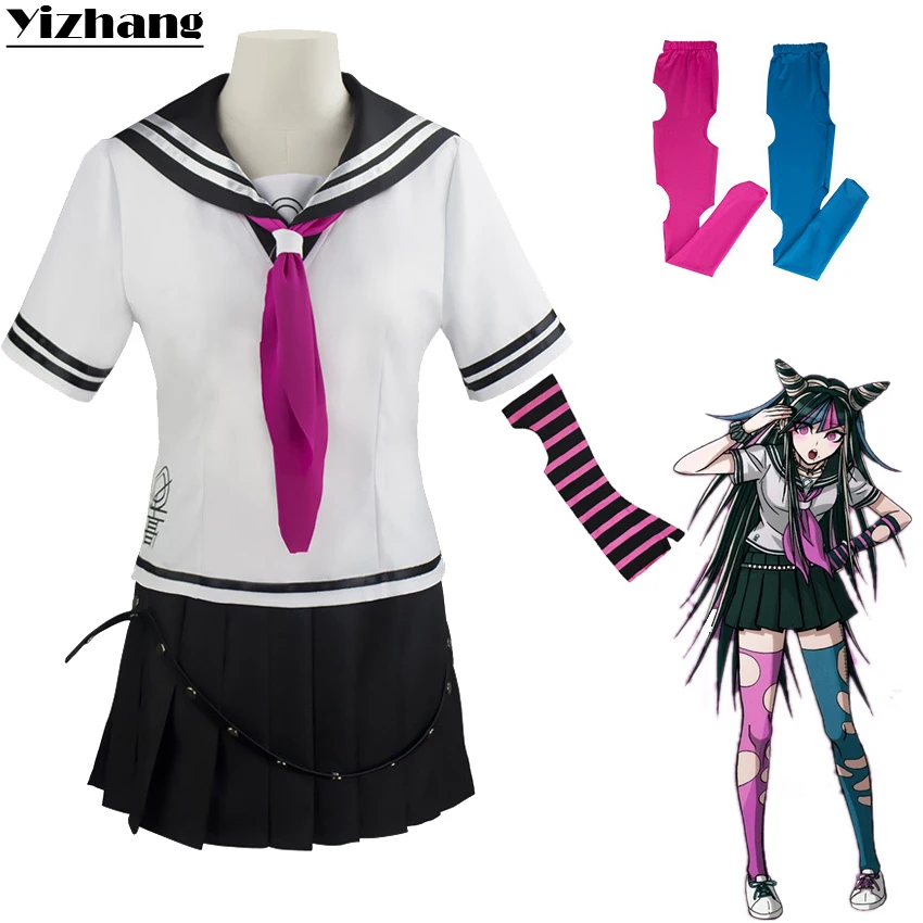 Yizhang Super Danganronpa 2 костюм для косплея японское аниме Униформа полный комплект