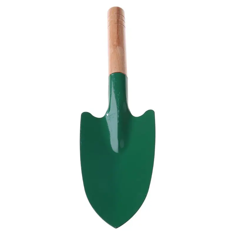 

Wooden Handle Reinforced Gardening Shovel Loose Soil Planting Easy Use Q84D