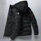 Стильная теплая зимняя стеганая куртка, пуховик на молнии, зимнее пуховое пальто, куртка, верхняя одежда, куртка, куртка